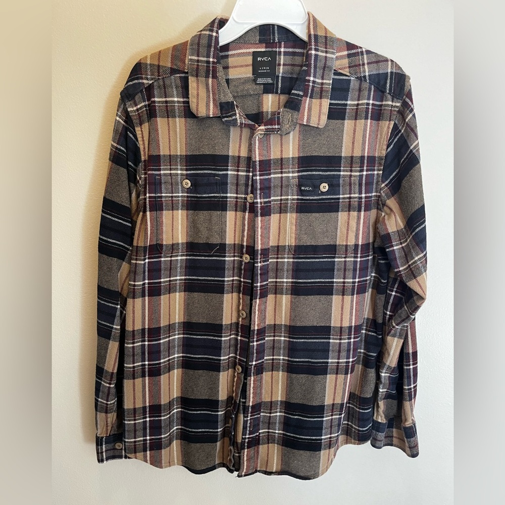 Men’s size L RVCA Flannel